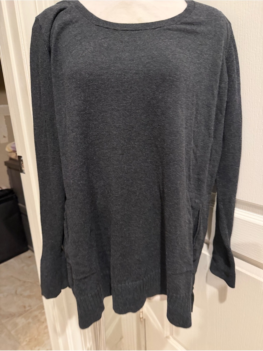 Victoria's Secret Charcoal Gray Crewneck Sweater